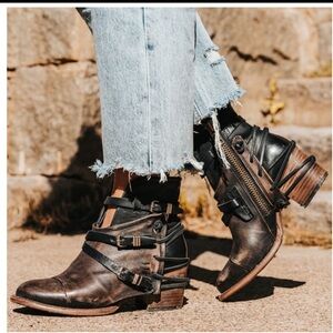 Freebird - Crue - black distressed